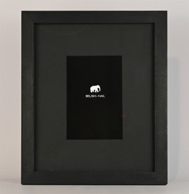 Black with Black mat